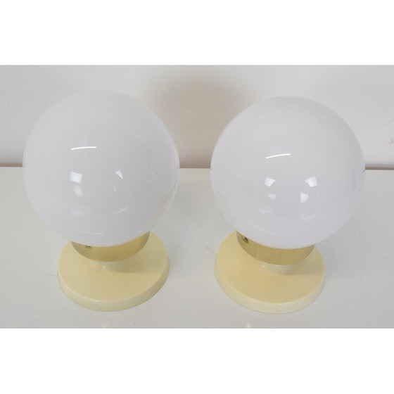Image 1 of Paire de lampes de table du milieu du siècle par Instala Děčín, Tchécoslovaquie années 1970.