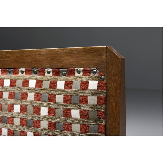 Image 1 of Ensemble de 6 fauteuils vintage de l'école d'Amsterdam, Pays-Bas 1940