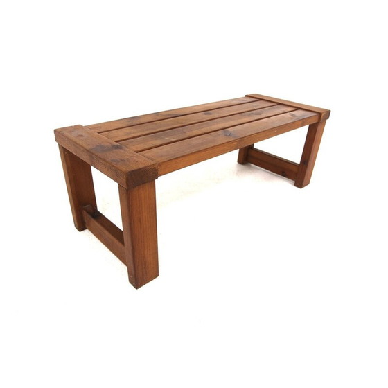 Image 1 of Banc vintage en pin, Suède 1970