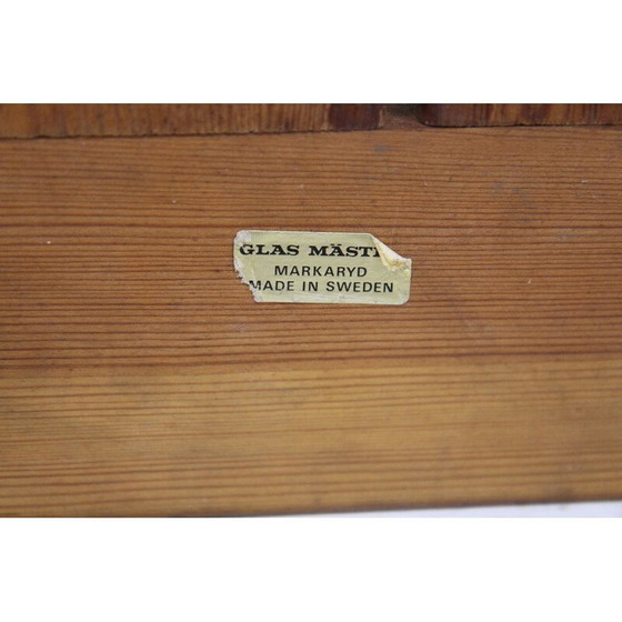 Image 1 of Banc vintage en pin, Suède 1970