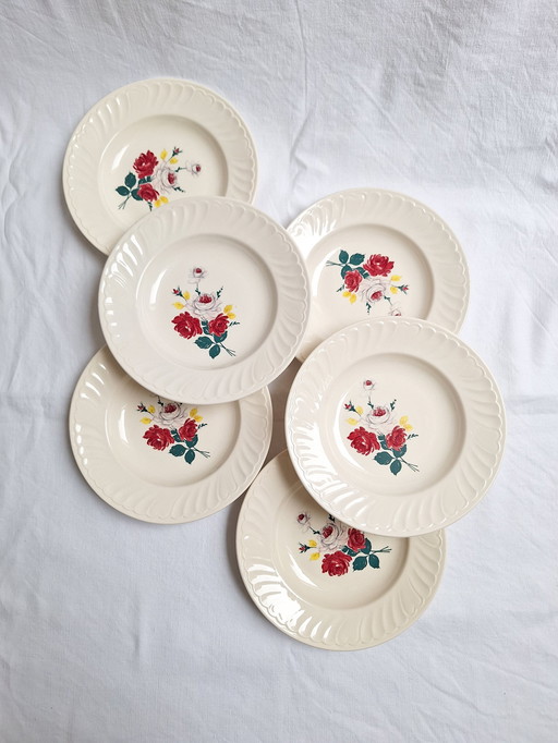 Assiettes Creuses Vintage