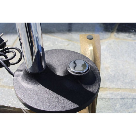 Image 1 of Lampe de bureau vintage en acier 1970