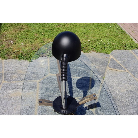 Image 1 of Lampe de bureau vintage en acier 1970