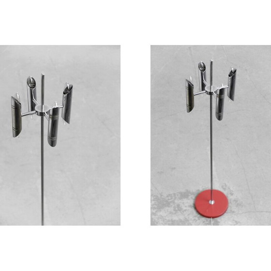 Image 1 of Lampadaire vintage chromé, 1960