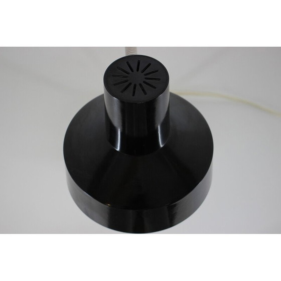 Image 1 of Lampe de table vintage en bakélite noire par Elektrosvit, Tchécoslovaquie années 1950