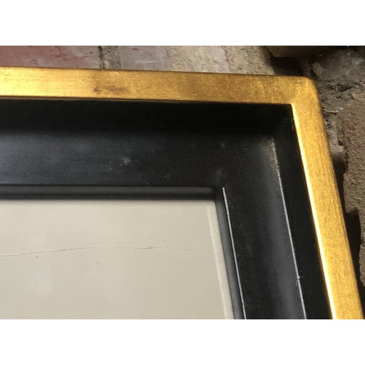 Reproduction vintage du dessin préparatoire "tête de femme" de Picasso pour Guernica