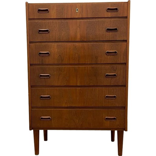 Commode vintage danoise en teck, 1960-1970