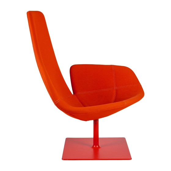 Image 1 of Red Fjord Chair By Patricia Urquiola For Moroso