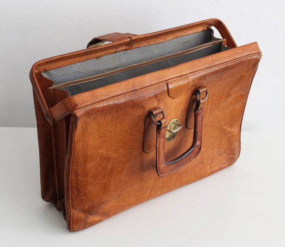 Image 1 of Porte-documents en cuir des années 1950