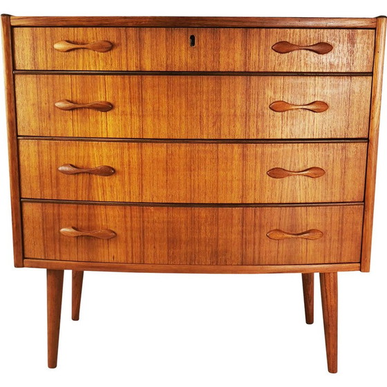 Image 1 of Commode vintage Sykklven en teck et bois par Brodrene Blindheim, Norvège 1960