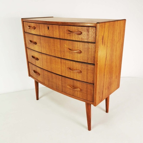 Image 1 of Commode vintage Sykklven en teck et bois par Brodrene Blindheim, Norvège 1960
