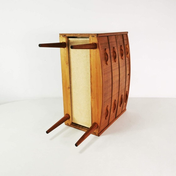 Image 1 of Commode vintage Sykklven en teck et bois par Brodrene Blindheim, Norvège 1960