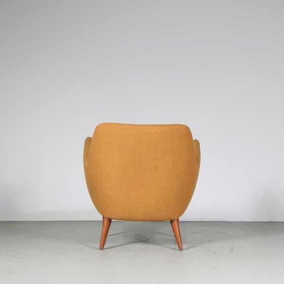 Image 1 of Chaise "Poète" par Finn Juhl pour Niels Vodder au Danemark, 1950