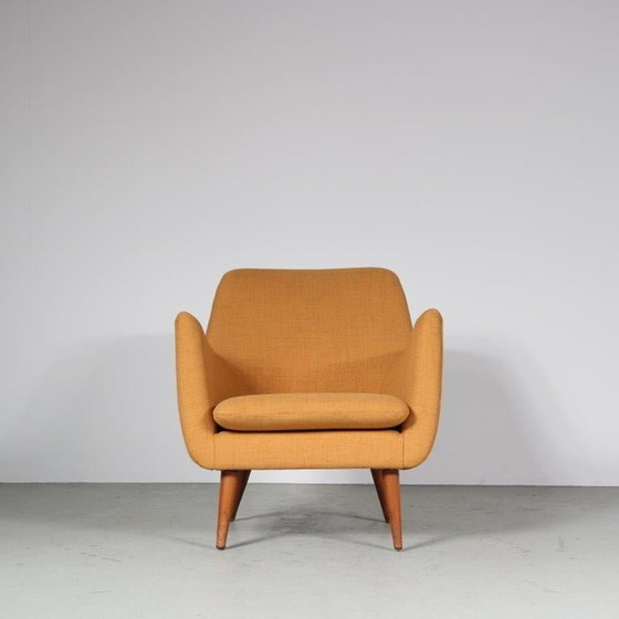 Image 1 of Chaise "Poète" par Finn Juhl pour Niels Vodder au Danemark, 1950