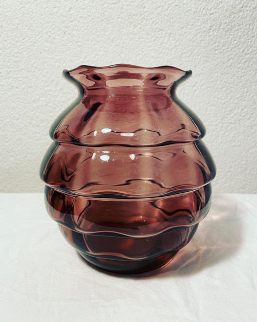 Magnifique vase Doyen Art Déco belge