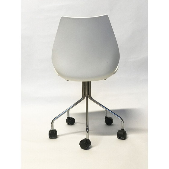 Image 1 of Chaise vintage à roulettes par Vico Magistretti pour Kartell Maui Swivel