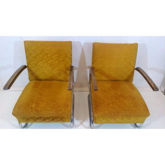 Image 1 of Paire de fauteuils vintage de Jindřich Halabal, République tchèque