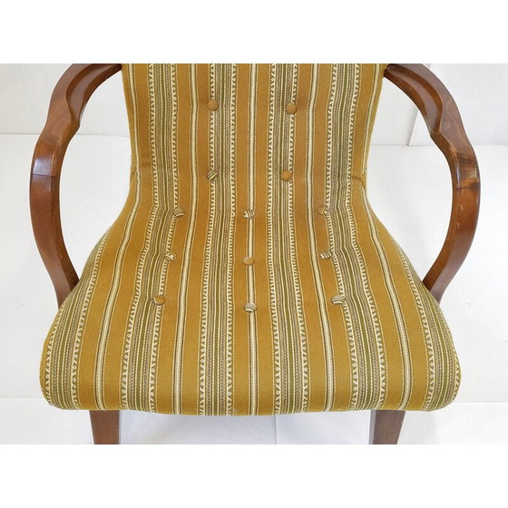 Image 1 of Paire de fauteuils en bois vintage, Danemark 1940