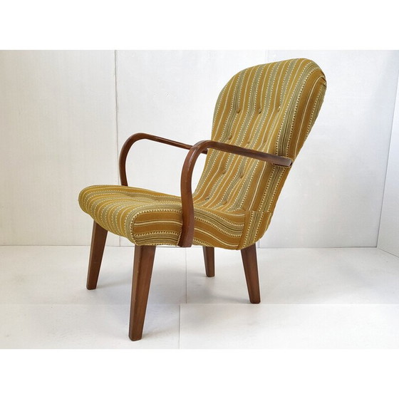 Image 1 of Paire de fauteuils en bois vintage, Danemark 1940