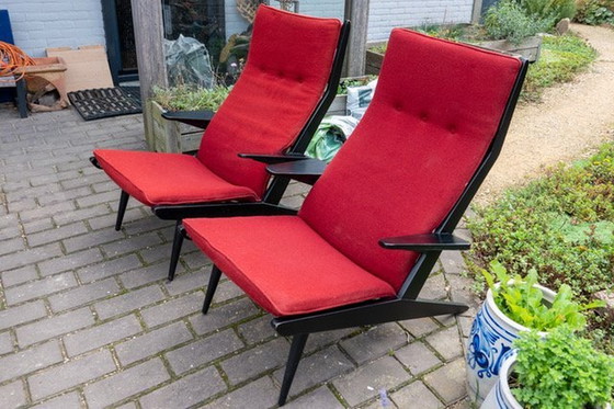 Image 1 of 2x Gelderland Oberman Vintage Armchair