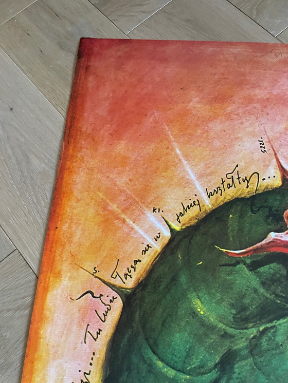 Image 1 of Franciszek A.B. Bilberstein-Starowieyski (1930-2009), Gombrowicz, 1975, affiche n° P-7, affiche de théâtre originale,