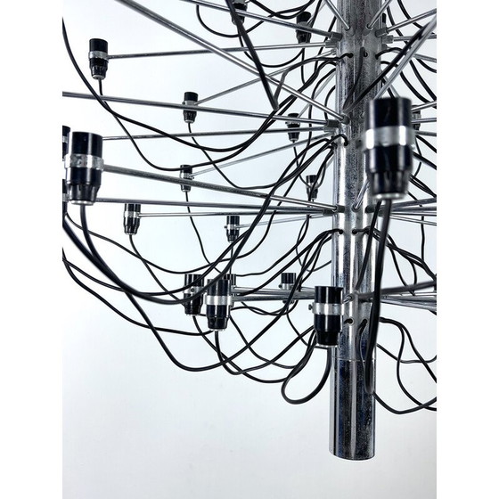 Image 1 of Lustre vintage par Gino Sarfatti pour Arteluce, Italie 1958