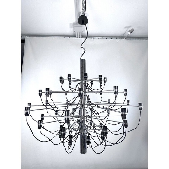 Image 1 of Lustre vintage par Gino Sarfatti pour Arteluce, Italie 1958