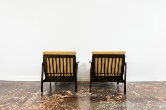 Image 1 of Paire de fauteuils Mid Century B7522 par Zenon Bączyk, Pologne, années 1960