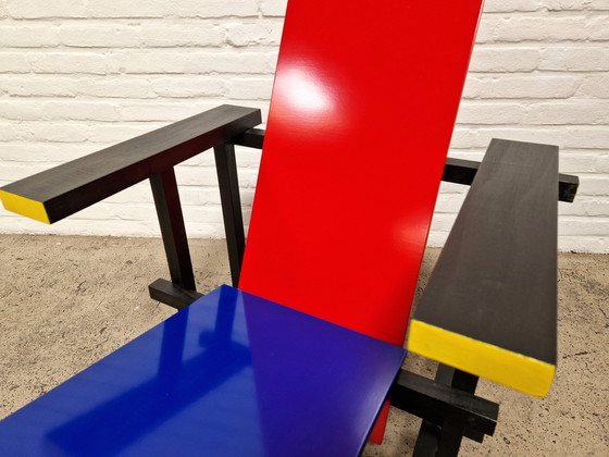 Image 1 of Chaise rouge et bleue