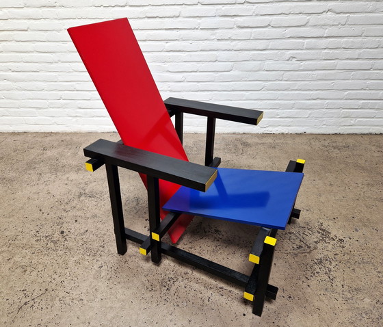 Image 1 of Chaise rouge et bleue