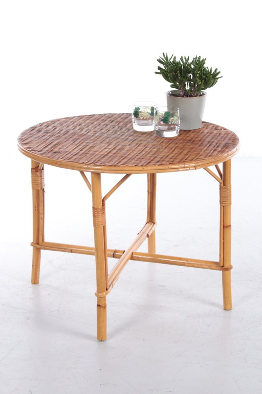 Table ronde vintage style bohème