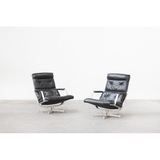 2 chaises longues avec Fabricius & Kastholm pour Kill International, Allemagne1968