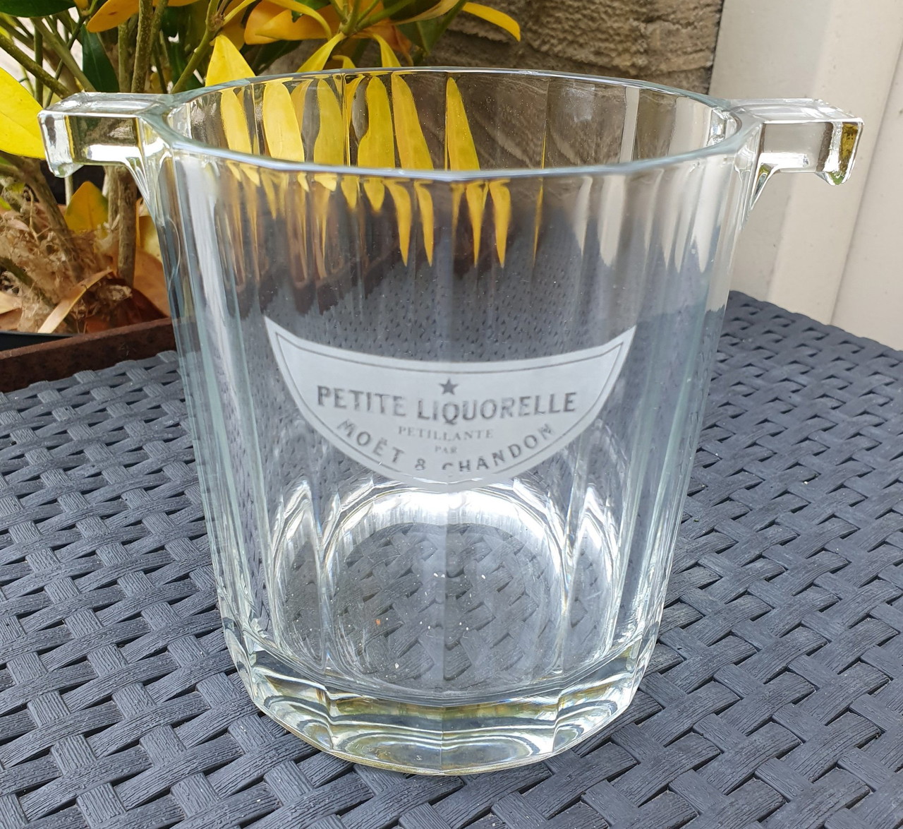 Seau champagne plexi moet et chandon - Arts de la table
