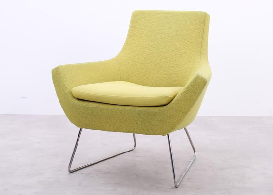 Image 1 of Swedese Happy Easy Fauteuil à dossier bas jaune