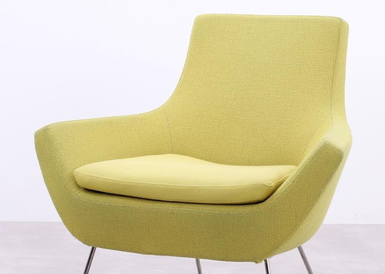 Image 1 of Swedese Happy Easy Fauteuil à dossier bas jaune