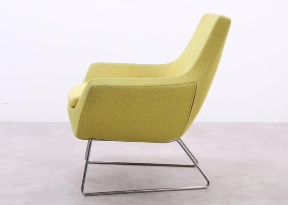 Image 1 of Swedese Happy Easy Fauteuil à dossier bas jaune