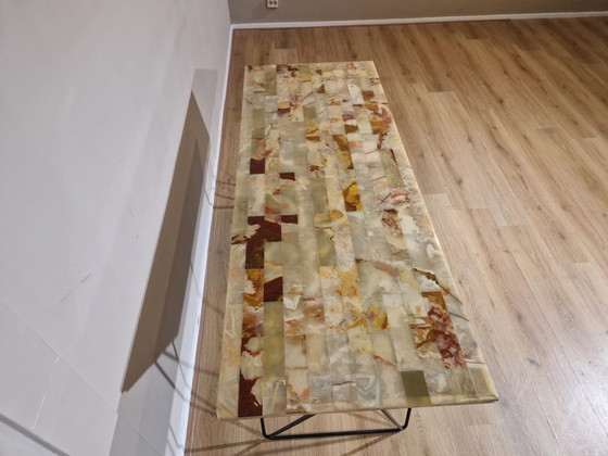 Image 1 of Bureau Vintage Onyx - 1960s - Design - Sidetable