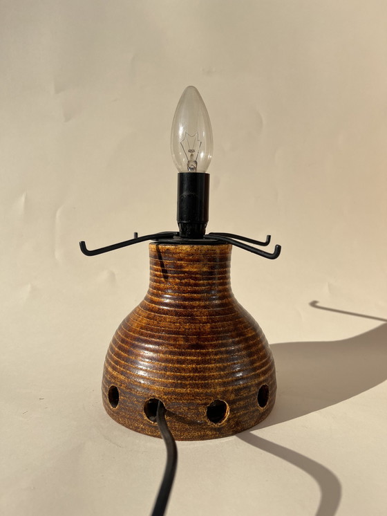 Image 1 of Lampe de table Accolay avec abat-jour en résine, 1970S France