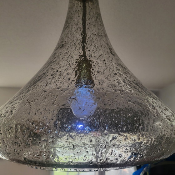 Image 1 of Suspension Goutte Design En Verre Soufflé  Et Bullé, Capital Lighting 