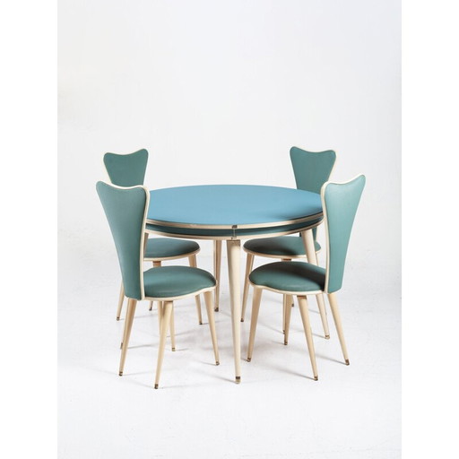 Ensemble de salle à manger vintage par Umberto Mascagni, 1950