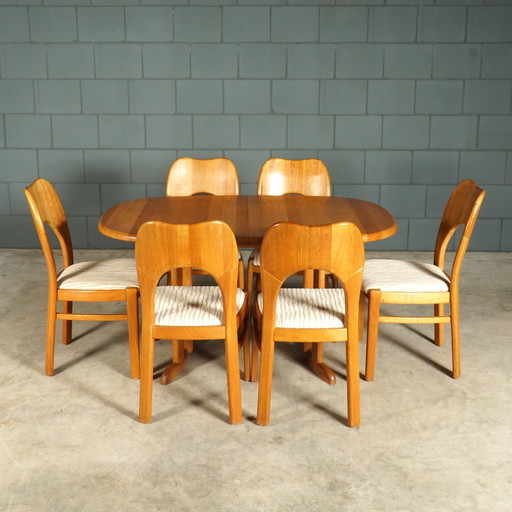 Ensemble de salle à manger danois - Niels Koefoed - Hornslet - 1960s