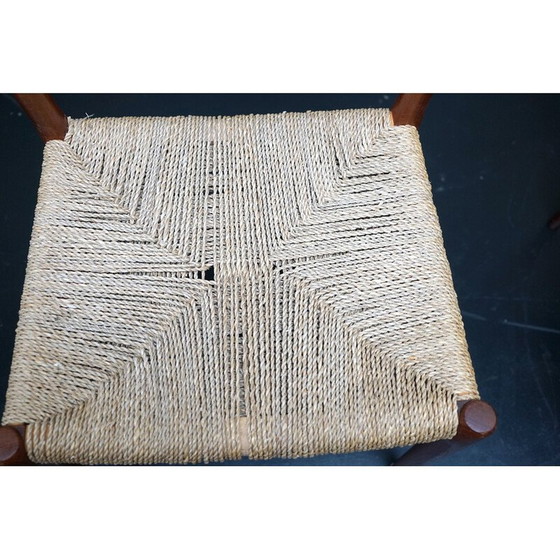 Image 1 of Paire de chaises en teck modèle 75 de Niels Møller pour Jl Mollers, 1950