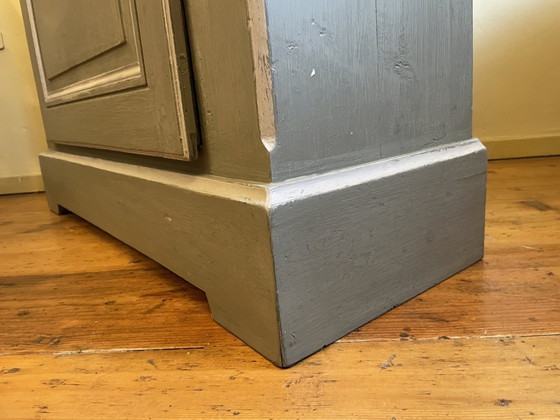 Image 1 of 19E Century Cupboard Storage Cupboard Kitchen Cupboard Serving Cupboard Bookcase French