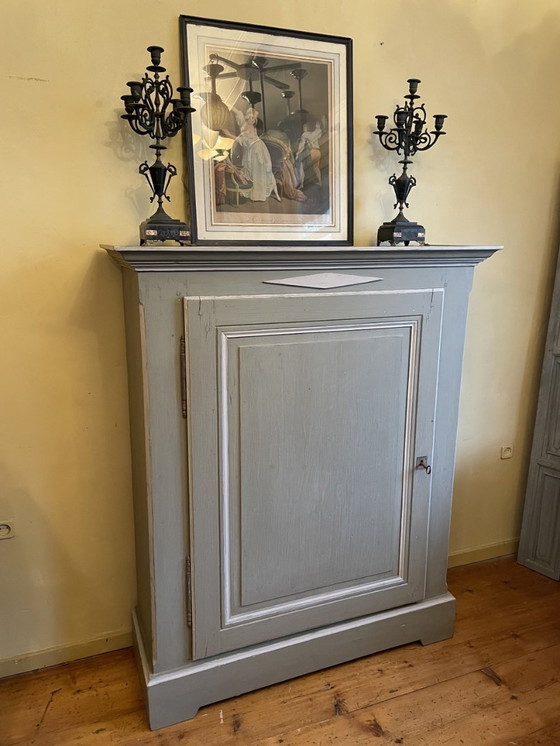 Image 1 of 19E Century Cupboard Storage Cupboard Kitchen Cupboard Serving Cupboard Bookcase French
