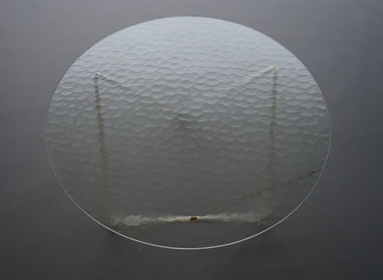 Image 1 of Table basse ronde hollandaise minimaliste. 1950S