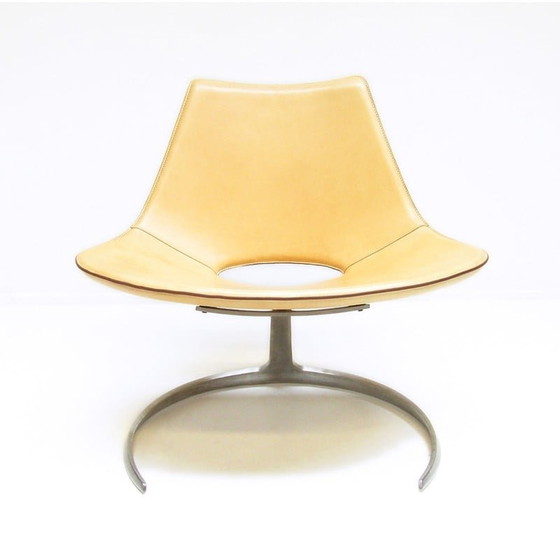 Image 1 of Fauteuil vintage "Scimitar" de Preben Fabricius et Jørgen Kastholm pour Bo-Ex