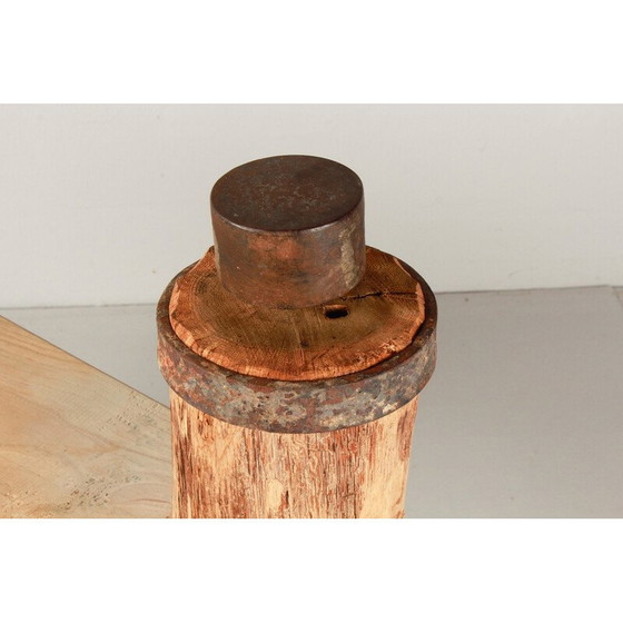 Image 1 of Établi vintage en chêne, 1980