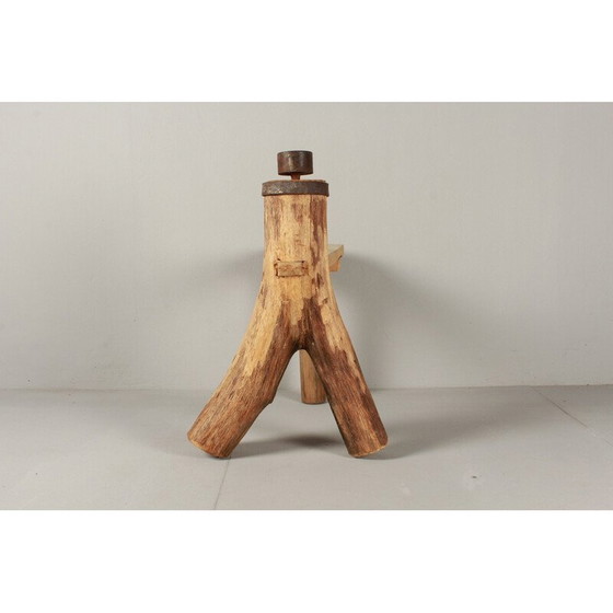 Image 1 of Établi vintage en chêne, 1980