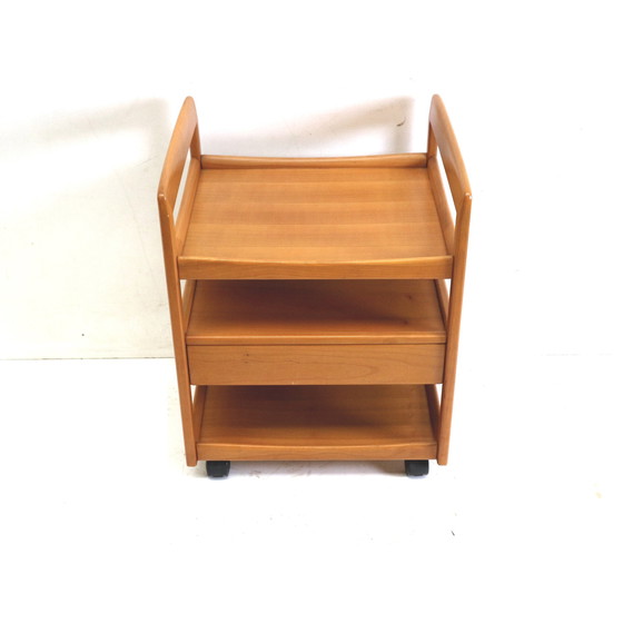 Image 1 of Chariot de bar vintage / Chariot de service sur roues