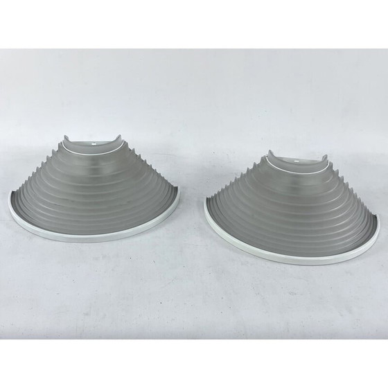 Image 1 of Paire d'appliques Egisto 38 vintage par Angelo Mangiarotti pour Artemide, Italie années 1980